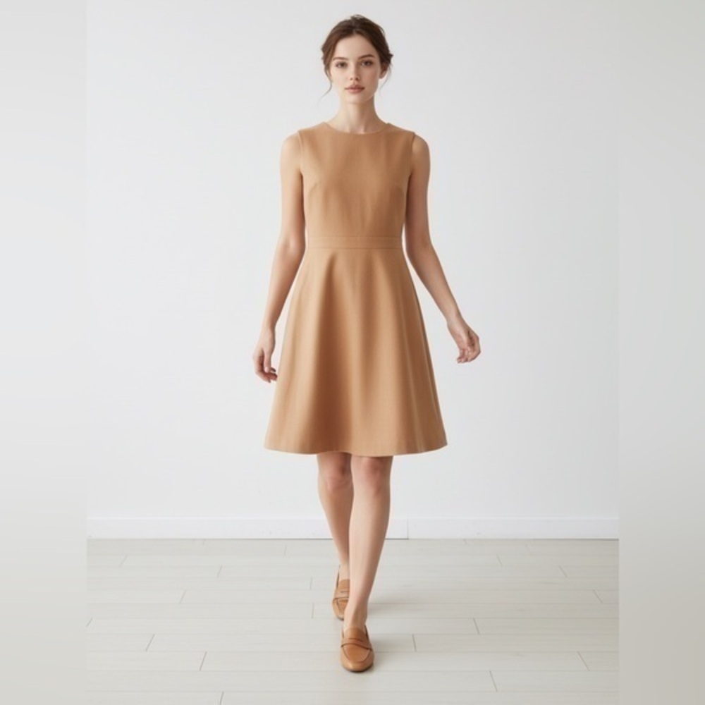 J Crew Wool Sleeveless Dress